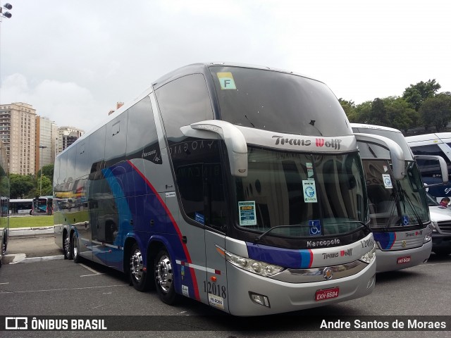 Trans Wolff Transportes e Turismo 12018 na cidade de São Paulo, São Paulo, Brasil, por Andre Santos de Moraes. Número da foto: #6779484.