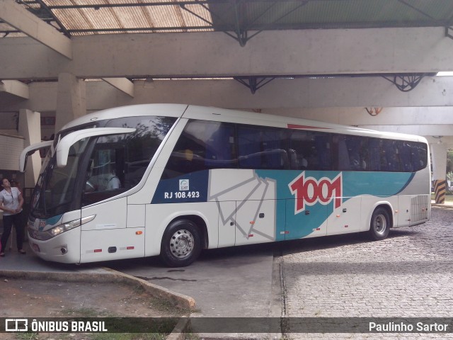 Auto Viação 1001 RJ 108.423 na cidade de Joinville, Santa Catarina, Brasil, por Paulinho Sartor. Número da foto: #6778950.