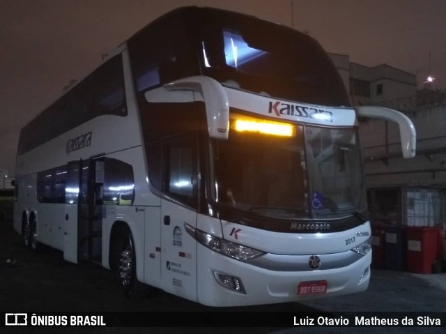 Kaissara - Viação Caiçara 2017 na cidade de Rio de Janeiro, Rio de Janeiro, Brasil, por Luiz Otavio Matheus da Silva. ID da foto: 6779393.