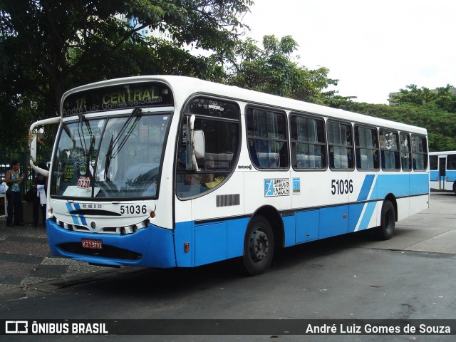 Transportes Amigos Unidos 51036 na cidade de Rio de Janeiro, Rio de Janeiro, Brasil, por André Luiz Gomes de Souza. ID da foto: 6781050.