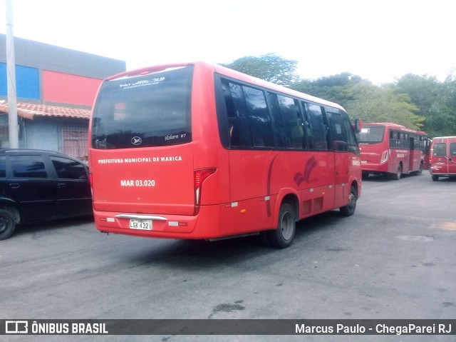 EPT - Empresa Pública de Transportes de Maricá MAR 03.020 na cidade de Maricá, Rio de Janeiro, Brasil, por Marcus Paulo - ChegaParei RJ. Número da foto: #6779029.