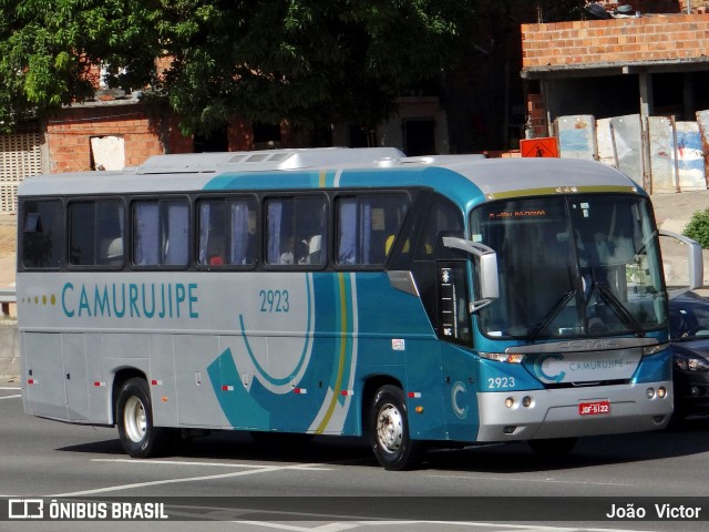 Auto Viação Camurujipe 2923 na cidade de Salvador, Bahia, Brasil, por João Victor. ID da foto: 6780693.