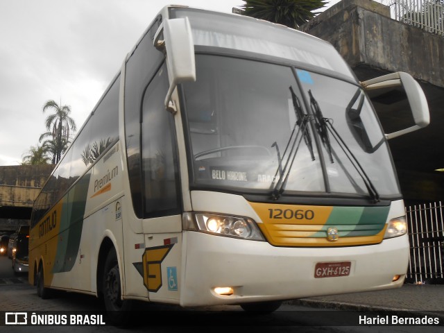 Empresa Gontijo de Transportes 12060 na cidade de Belo Horizonte, Minas Gerais, Brasil, por Hariel Bernades. Número da foto: #6781128.