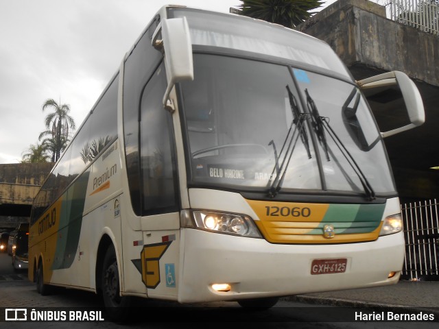 Empresa Gontijo de Transportes 12060 na cidade de Belo Horizonte, Minas Gerais, Brasil, por Hariel Bernades. ID da foto: 6781128.