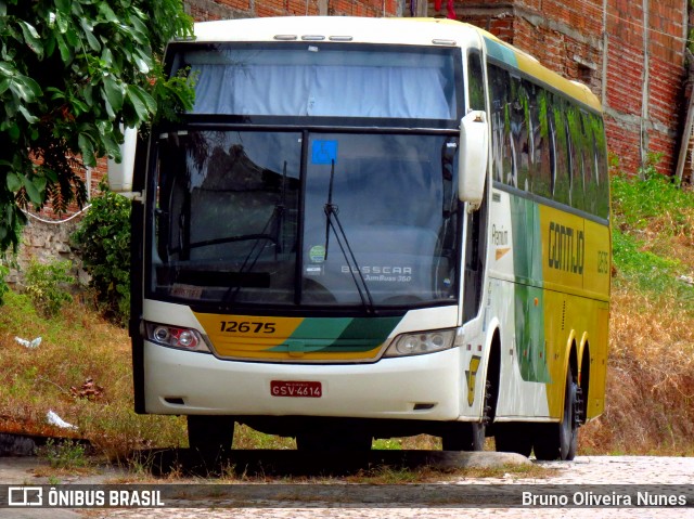 Empresa Gontijo de Transportes 12675 na cidade de Natal, Rio Grande do Norte, Brasil, por Bruno Oliveira Nunes. ID da foto: 6780982.