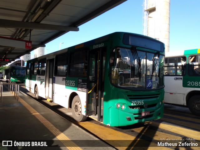 OT Trans - Ótima Salvador Transportes 20355 na cidade de Salvador, Bahia, Brasil, por Matheus Zeferino. ID da foto: 6780384.