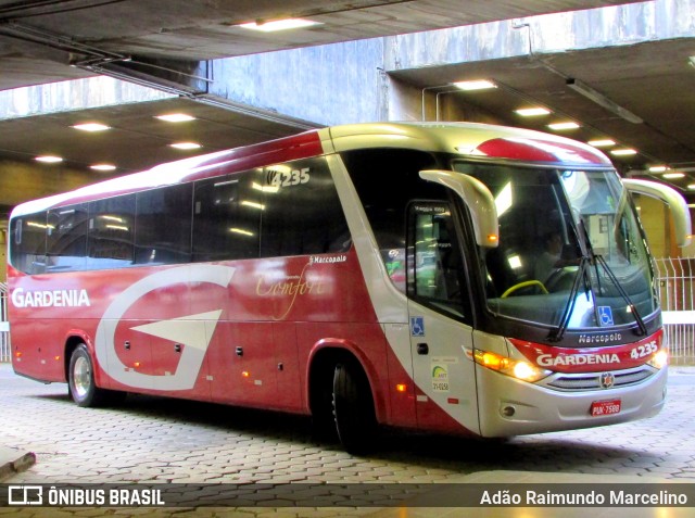 Expresso Gardenia 4235 na cidade de Belo Horizonte, Minas Gerais, Brasil, por Adão Raimundo Marcelino. Número da foto: #6848697.