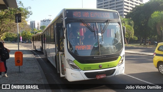 Viação VG B31005 na cidade de Rio de Janeiro, Rio de Janeiro, Brasil, por João Victor Damião. Número da foto: #6848750.