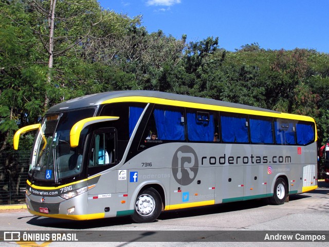 RodeRotas - Rotas de Viação do Triângulo 7316 na cidade de São Paulo, São Paulo, Brasil, por Andrew Campos. ID da foto: 6848894.