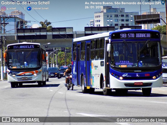 SBC Trans 1731 na cidade de São Bernardo do Campo, São Paulo, Brasil, por Gabriel Giacomin de Lima. Número da foto: #6848268.
