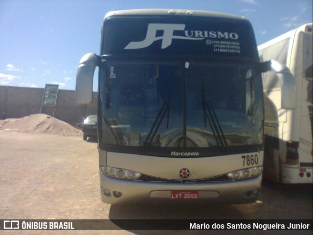 JT Turismo 7860 na cidade de Irecê, Bahia, Brasil, por Mario dos Santos Nogueira Junior. ID da foto: 6847591.