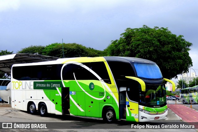 Expresso Princesa dos Campos 6333 na cidade de São Paulo, São Paulo, Brasil, por Felipe Navas Geraldo Moura . Número da foto: #6848729.