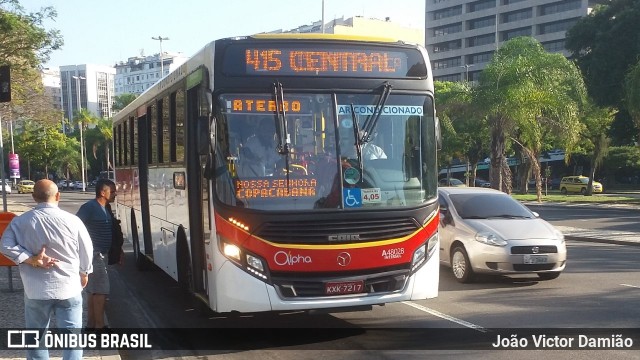 Auto Viação Alpha A48028 na cidade de Rio de Janeiro, Rio de Janeiro, Brasil, por João Victor Damião. Número da foto: #6848755.