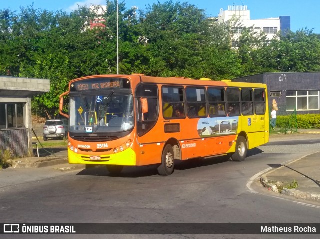 Autotrans > Turilessa 25114 na cidade de Contagem, Minas Gerais, Brasil, por Matheus Rocha. ID da foto: 6848819.