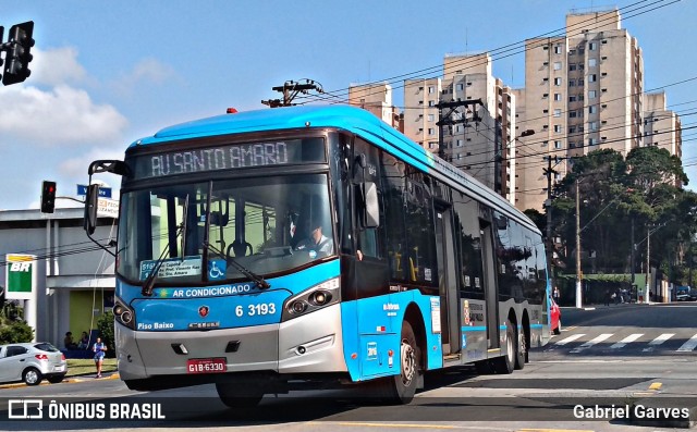 Viação Paratodos > São Jorge > Metropolitana São Paulo > Mobibrasil 6 3193 na cidade de São Paulo, São Paulo, Brasil, por Gabriel Garves. Número da foto: #6781829.