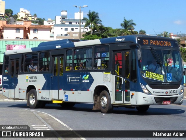 Coletivos São Lucas 30831 na cidade de Belo Horizonte, Minas Gerais, Brasil, por Matheus Adler. Número da foto: #6781763.