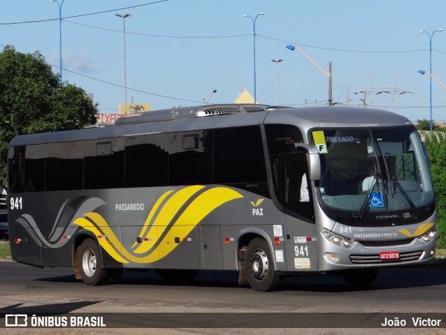 Passaredo Transporte e Turismo 941 na cidade de Teresina, Piauí, Brasil, por João Victor. ID da foto: 6782894.