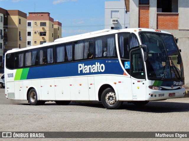 Planalto Transportes 1008 na cidade de Santa Maria, Rio Grande do Sul, Brasil, por Matheus Etges. ID da foto: 6782096.