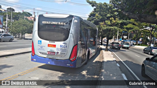 Metra - Sistema Metropolitano de Transporte 8051 na cidade de Diadema, São Paulo, Brasil, por Gabriel Garves. Número da foto: #6782069.