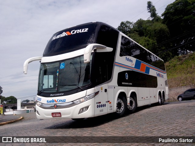 VUSC - Viação União Santa Cruz 3300 na cidade de Joinville, Santa Catarina, Brasil, por Paulinho Sartor. Número da foto: #6781666.