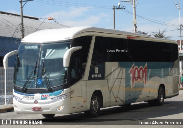 Auto Viação 1001 RJ 108.023 na cidade de Nova Iguaçu, Rio de Janeiro, Brasil, por Lucas Alves Ferreira. ID da foto: 6782423.