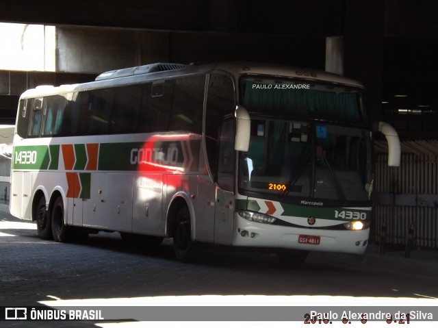 Empresa Gontijo de Transportes 14330 na cidade de Belo Horizonte, Minas Gerais, Brasil, por Paulo Alexandre da Silva. Número da foto: #6784880.