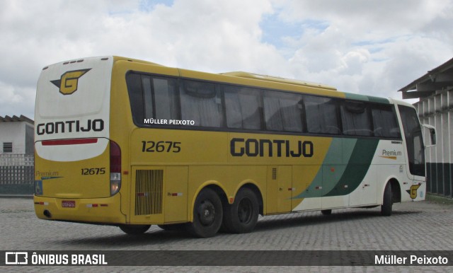 Empresa Gontijo de Transportes 12675 na cidade de Rio Largo, Alagoas, Brasil, por Müller Peixoto. Número da foto: #6785533.