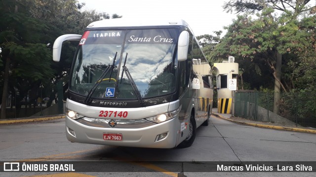 Viação Santa Cruz 237140 na cidade de São Paulo, São Paulo, Brasil, por Marcus Vinicius Lara Silva. Número da foto: #6784452.