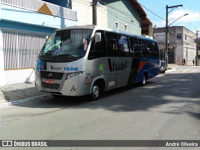 Viação Atual 1306 na cidade de São Paulo, São Paulo, Brasil, por André Oliveira. ID da foto: 6783928.