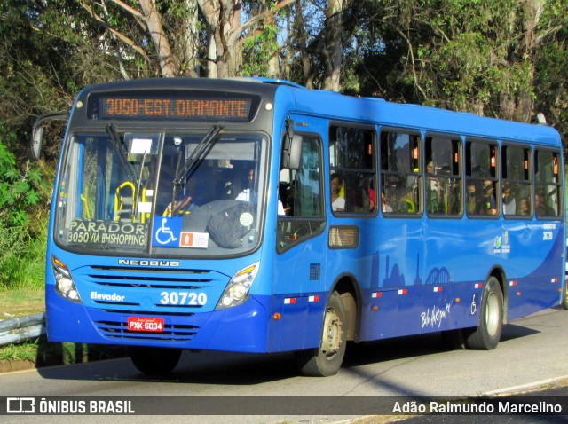Bettania Ônibus 30720 na cidade de Belo Horizonte, Minas Gerais, Brasil, por Adão Raimundo Marcelino. Número da foto: #6785093.