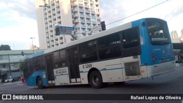 Viação Paratodos > São Jorge > Metropolitana São Paulo > Mobibrasil 6 3268 na cidade de São Paulo, São Paulo, Brasil, por Rafael Lopes de Oliveira. Número da foto: #6784649.