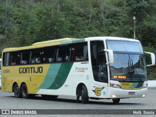 Empresa Gontijo de Transportes 12580 na cidade de Manhuaçu, Minas Gerais, Brasil, por Natã  Souza. ID da foto: 6785300.