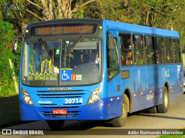 Bettania Ônibus 30714 na cidade de Belo Horizonte, Minas Gerais, Brasil, por Adão Raimundo Marcelino. Número da foto: #6785135.
