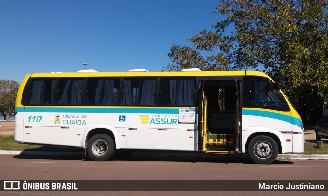 Expresso Assur 110 na cidade de Guaíba, Rio Grande do Sul, Brasil, por Marcio Justiniano. Número da foto: #6784723.
