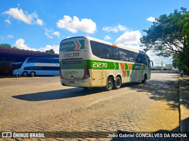 Empresa Gontijo de Transportes 21270 na cidade de Vitória da Conquista, Bahia, Brasil, por João Gabriel Gonçalves da Rocha. Número da foto: #6785353.