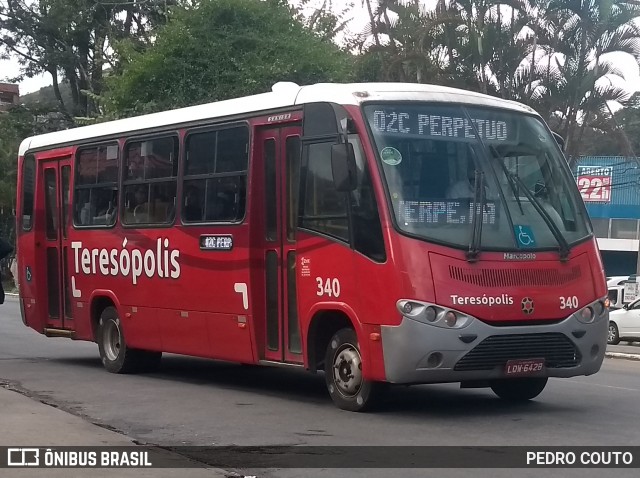 Viação Dedo de Deus 340 na cidade de Teresópolis, Rio de Janeiro, Brasil, por PEDRO COUTO. Número da foto: #6786509.