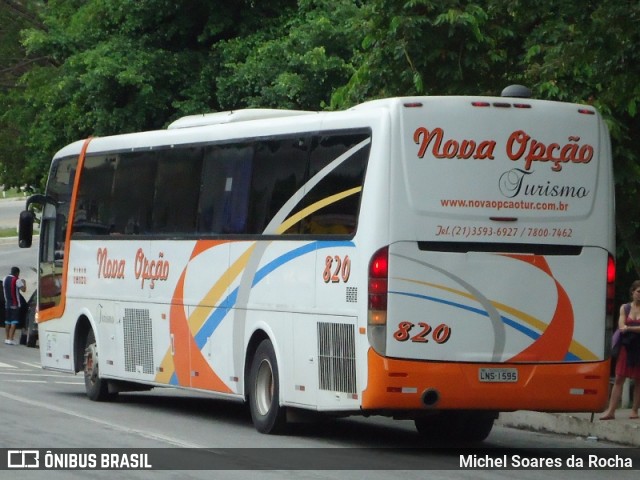 Nova Opção Turismo 820 na cidade de Mangaratiba, Rio de Janeiro, Brasil, por Michel Soares da Rocha. Número da foto: #6787325.