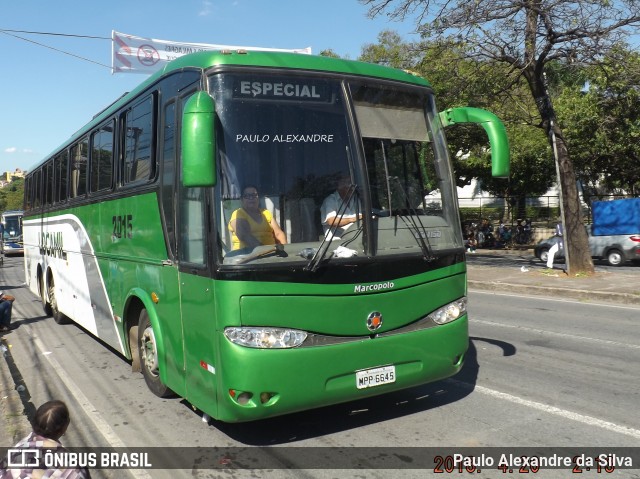 Ônibus Particulares 6645 na cidade de Belo Horizonte, Minas Gerais, Brasil, por Paulo Alexandre da Silva. Número da foto: #6787416.