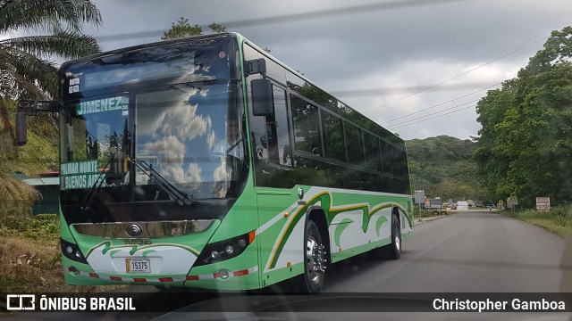 Transportes Blanco SJB 15375 na cidade de Piedras Blancas, Osa, Puntarenas, Costa Rica, por Christopher Gamboa. ID da foto: 6787099.