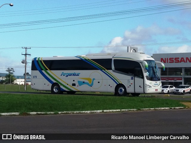 Transporte Argenta - Argentur 976 na cidade de Santa Cruz do Sul, Rio Grande do Sul, Brasil, por Ricardo Manoel Limberger Carvalho. ID da foto: 6790820.