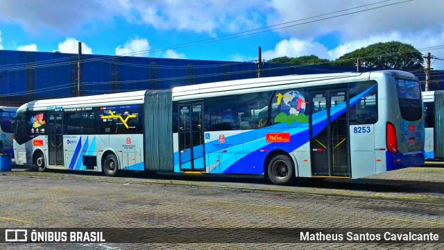 Metra - Sistema Metropolitano de Transporte 8253 na cidade de São Bernardo do Campo, São Paulo, Brasil, por Matheus Santos Cavalcante. ID da foto: 6789823.