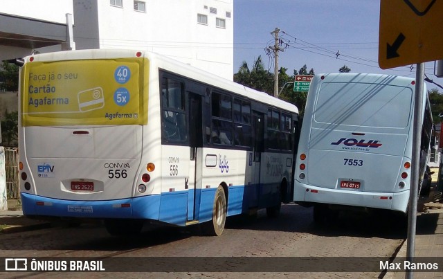 Empresa de Transporte Coletivo Viamão 556 na cidade de Viamão, Rio Grande do Sul, Brasil, por Max Ramos. Número da foto: #6790322.