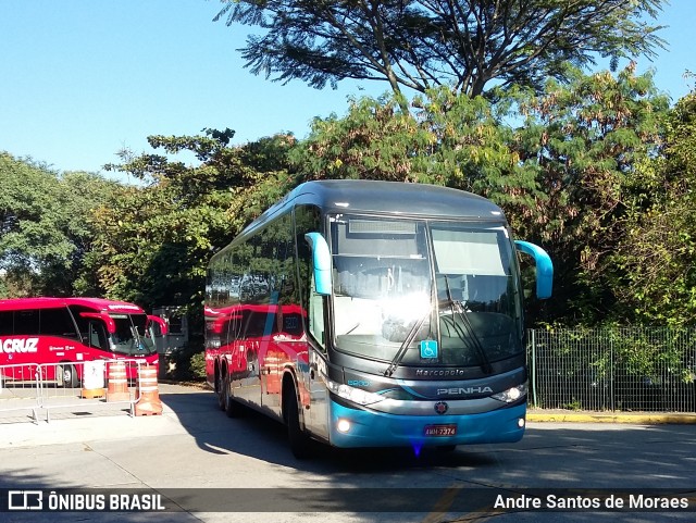 Empresa de Ônibus Nossa Senhora da Penha 52001 na cidade de São Paulo, São Paulo, Brasil, por Andre Santos de Moraes. Número da foto: #6789732.