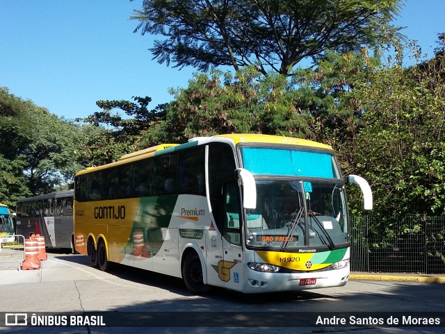 Empresa Gontijo de Transportes 14920 na cidade de São Paulo, São Paulo, Brasil, por Andre Santos de Moraes. Número da foto: #6789807.