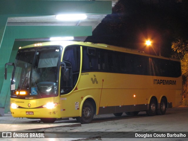 Viação Itapemirim 5023 na cidade de Caratinga, Minas Gerais, Brasil, por Douglas Couto Barbalho. Número da foto: #6789668.