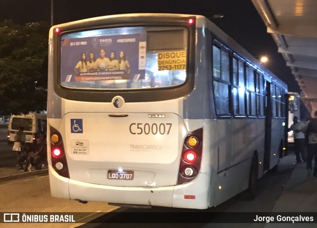 Tijuquinha - Auto Viação Tijuca C50007 na cidade de Rio de Janeiro, Rio de Janeiro, Brasil, por Jorge Gonçalves. ID da foto: 6789504.