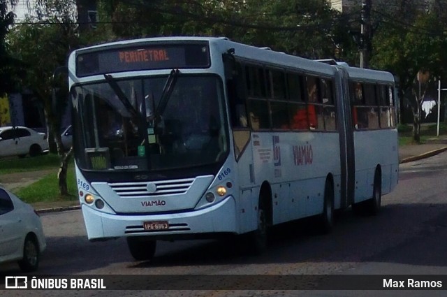 Empresa de Transporte Coletivo Viamão 8169 na cidade de Viamão, Rio Grande do Sul, Brasil, por Max Ramos. Número da foto: #6788741.