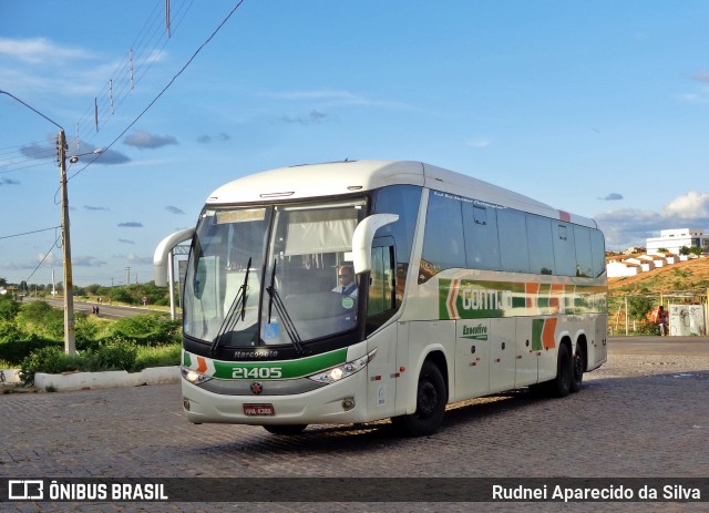 Empresa Gontijo de Transportes 21405 na cidade de Salgueiro, Pernambuco, Brasil, por Rudnei Aparecido da Silva. ID da foto: 6790290.