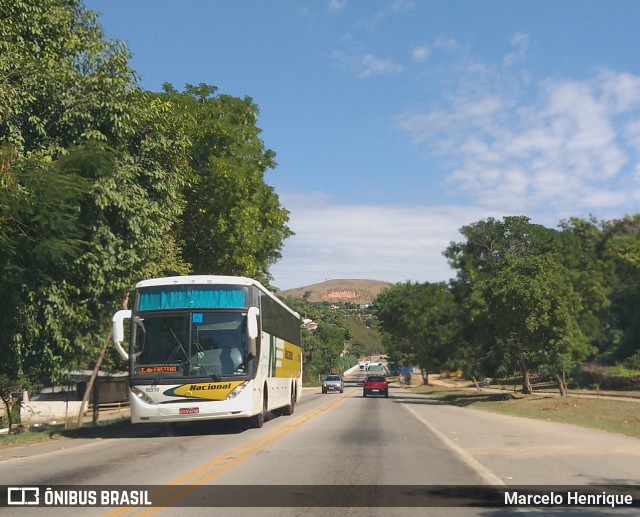 Viação Nacional 10510 na cidade de Mathias Lobato, Minas Gerais, Brasil, por Marcelo Henrique. ID da foto: 6788628.