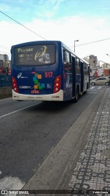 SBC Trans 517 na cidade de São Bernardo do Campo, São Paulo, Brasil, por Valdir Garcia. Número da foto: #:id.